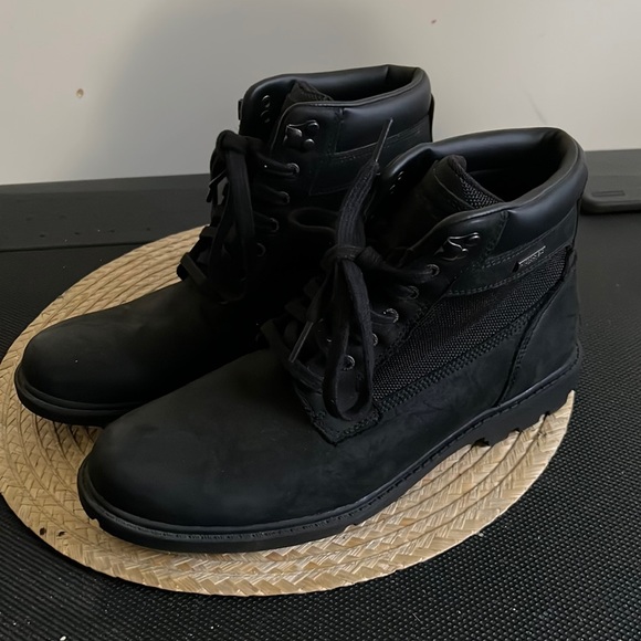 Rockport Men Hydro -Shield Waterproof Boots Size 8 - Picture 4 of 14